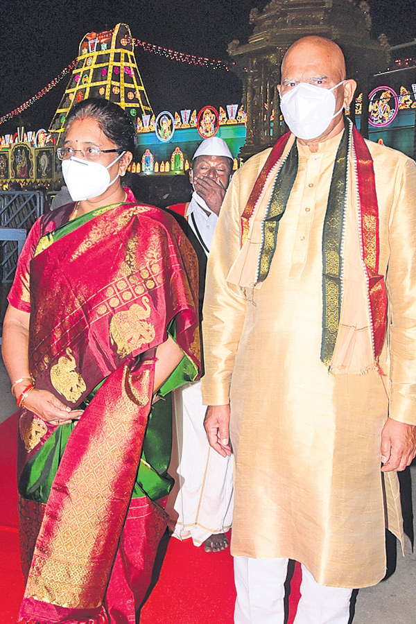 AP High Court Judges visits Tirumala Temple Photo Gallery - Sakshi2