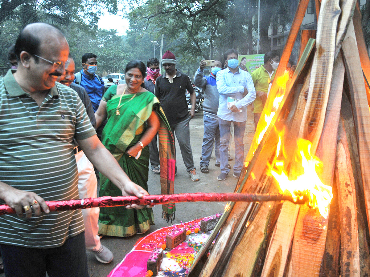 Bhogi Celebrations in Andhra Pradesh - Sakshi24