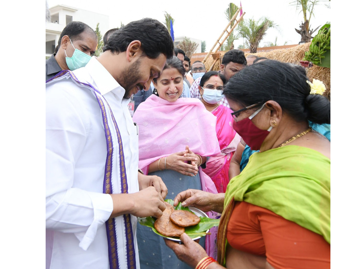 YS Jagan participates in Sankranti celebrations at Tadepalli - Sakshi31