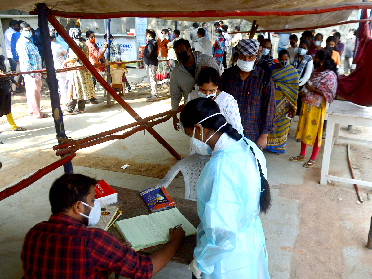 Coronavirus Testing In Hyderabad  - Sakshi2