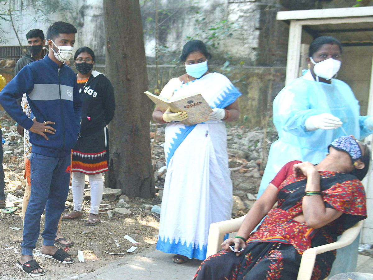 Coronavirus Testing In Hyderabad  - Sakshi23