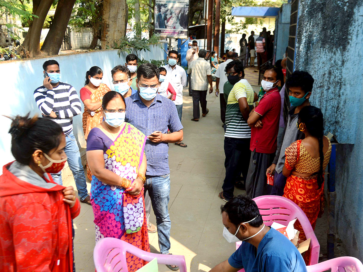 Coronavirus Testing In Hyderabad  - Sakshi6