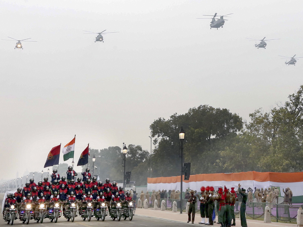 Dress rehearsal in full force at Rajpath Photo Gallery - Sakshi9