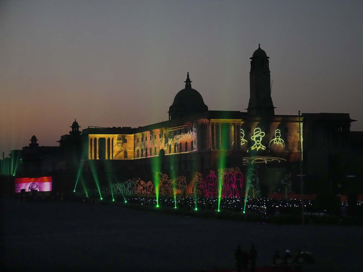 Beating The Retreat At The Republic Day Week Photo Gallery - Sakshi11