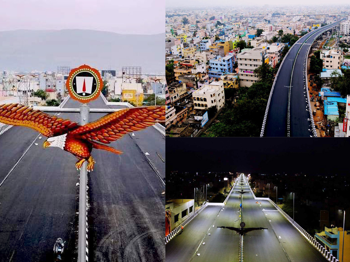 Srinivasa Sethu Flyover lighting Photo Gallery - Sakshi1