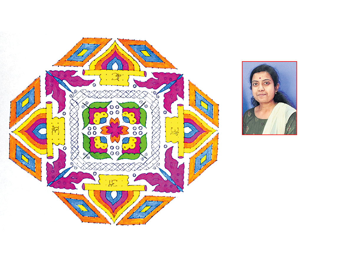 Sankranthi 2022 Muggulu: Attractive Sankranthi Special Rangoli Designs - Sakshi29