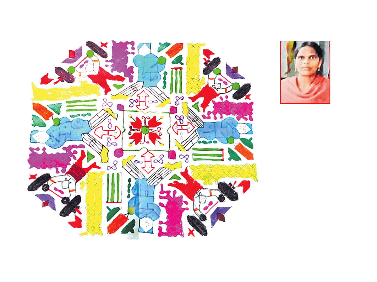 Sankranthi 2022 Muggulu: Attractive Sankranthi Special Rangoli Designs - Sakshi27