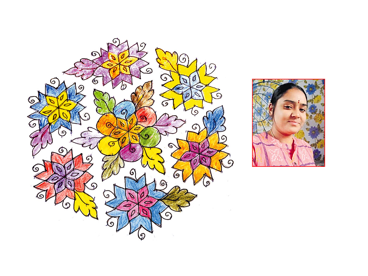 Sankranthi 2022 Muggulu: Attractive Sankranthi Special Rangoli Designs - Sakshi19