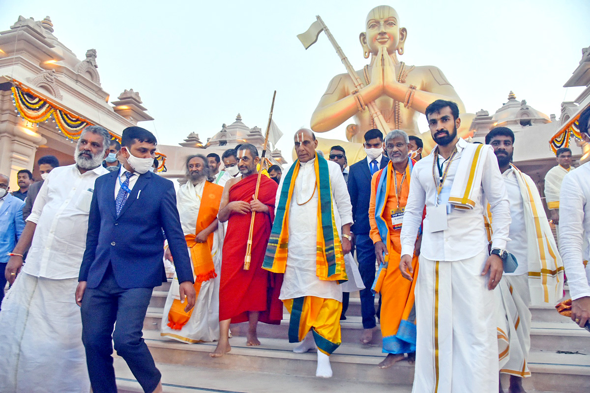 Statue of Equality Sri Ramanuja Sahasrabdhi Utsav 9th Day - Sakshi4