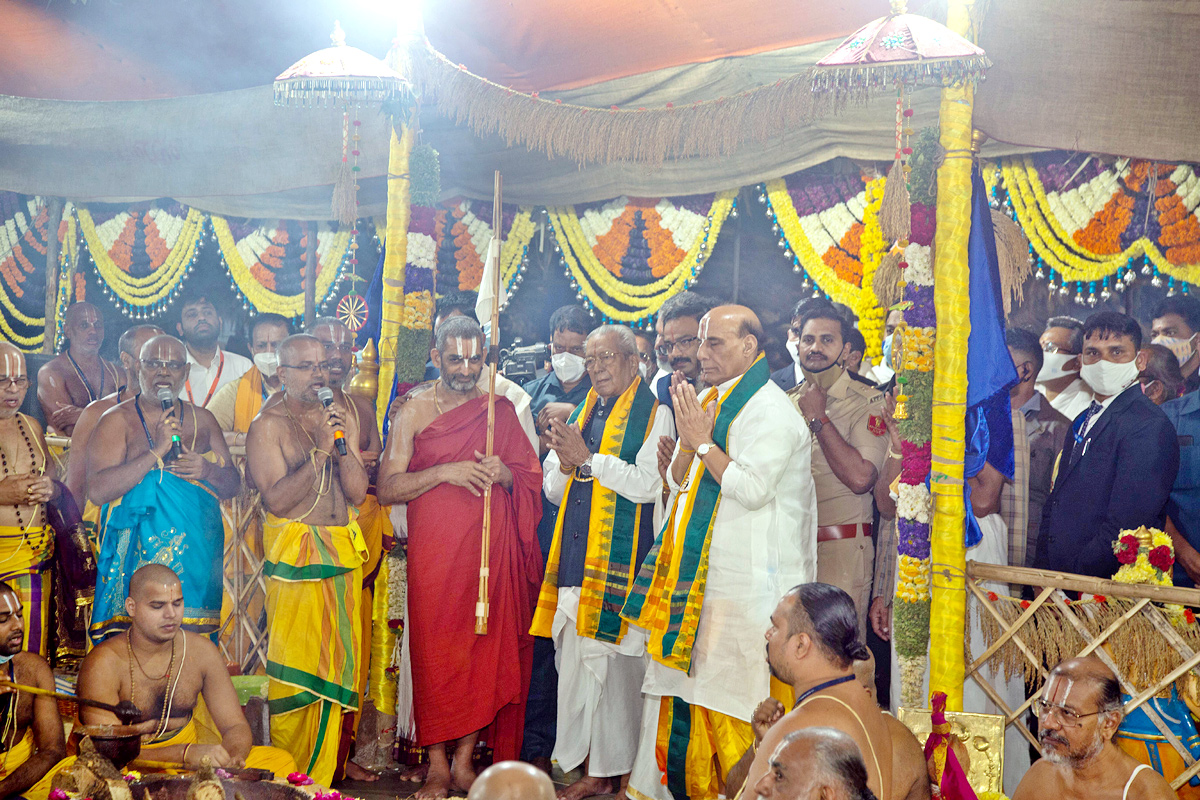 Statue of Equality Sri Ramanuja Sahasrabdhi Utsav 9th Day - Sakshi42