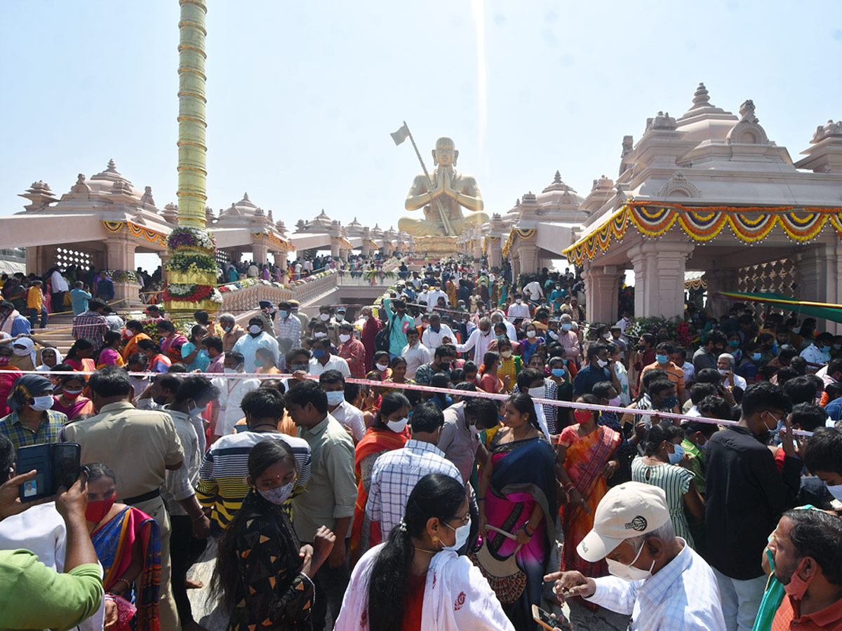   Statue of Equality Sri Ramanuja Sahasrabdhi Utsav 11th Day - Sakshi35