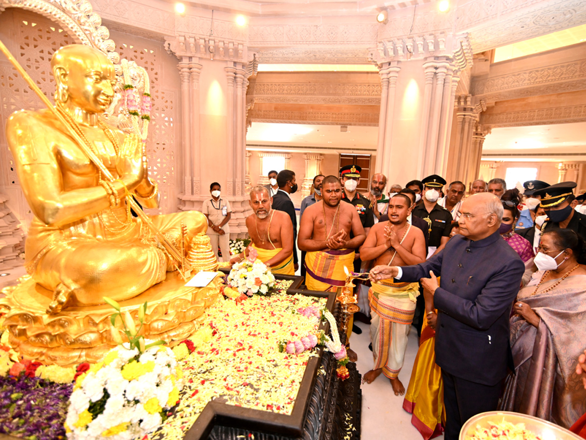 President Ramnath Kovind Visits Statue Of Equality Photo Gallery - Sakshi24