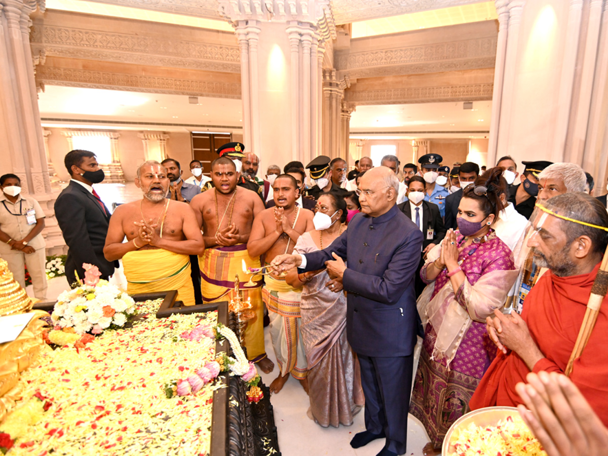 President Ramnath Kovind Visits Statue Of Equality Photo Gallery - Sakshi25