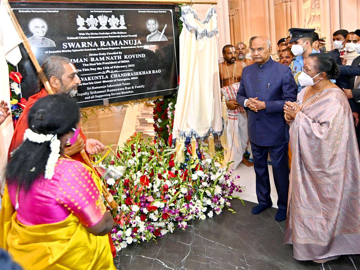 President Ramnath Kovind Visits Statue Of Equality Photo Gallery - Sakshi29