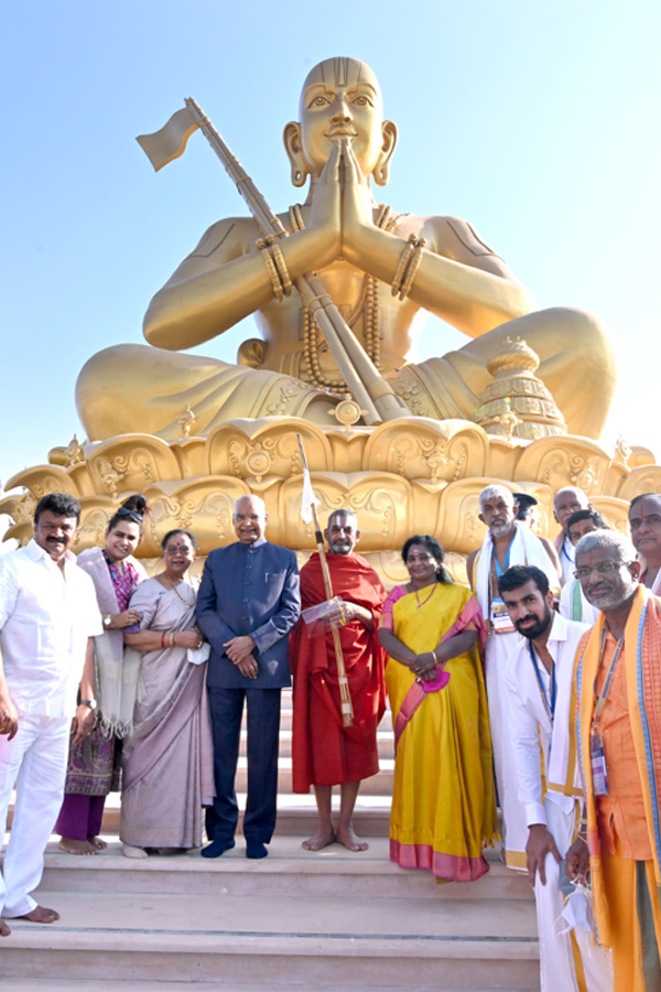 President Ramnath Kovind Visits Statue Of Equality Photo Gallery - Sakshi30