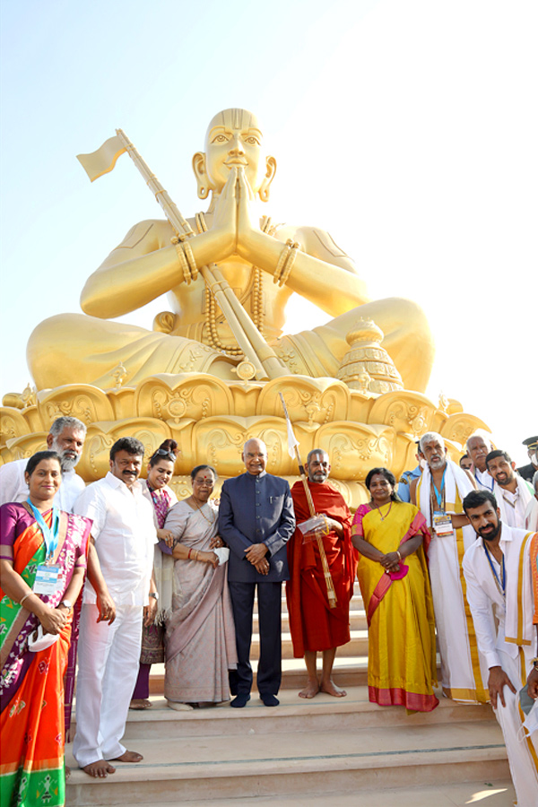 President Ramnath Kovind Visits Statue Of Equality Photo Gallery - Sakshi6