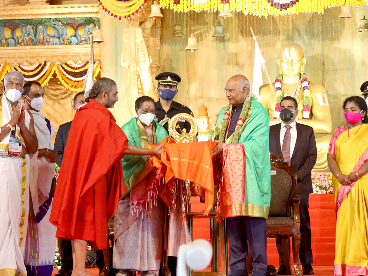 President Ramnath Kovind Visits Statue Of Equality Photo Gallery - Sakshi9