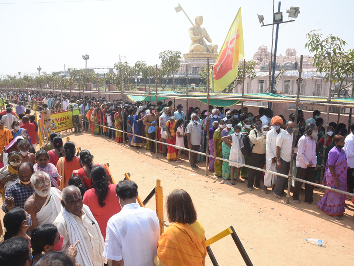 Statue of Equality Sri Ramanuja Sahasrabdhi Utsav 13th Day Photo Gallery - Sakshi3