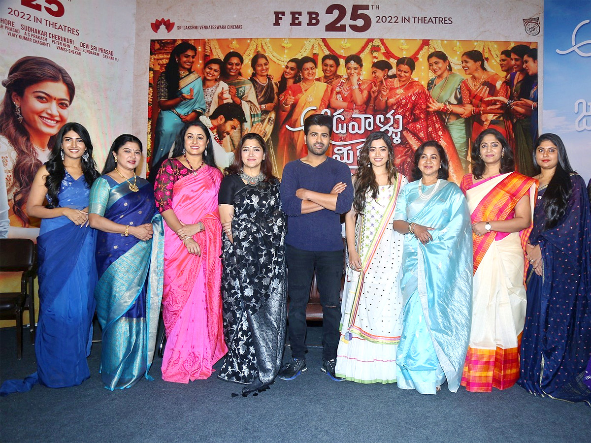 Adavallu Meeku Joharlu Press Meet - Sakshi3