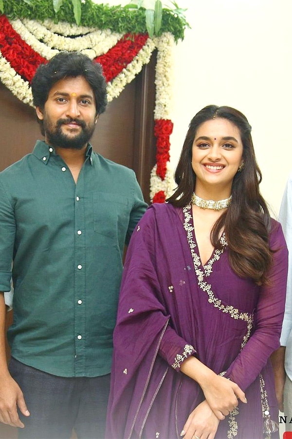 Nani and Keerthy Suresh Dasara goes on floors in Hyderabad - Sakshi9