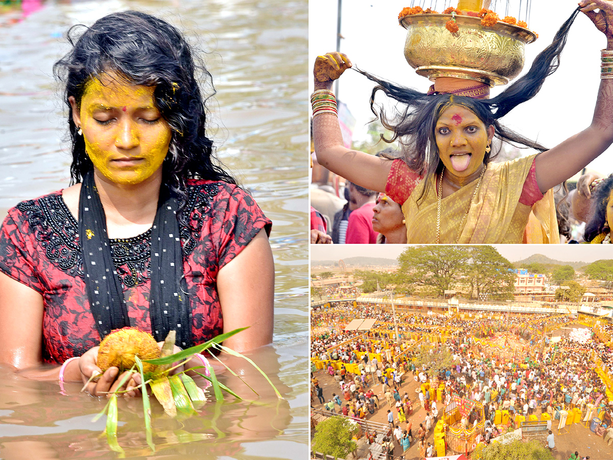 Heavy Rush at Sammakka Saralamma Jatara Photos - Sakshi1