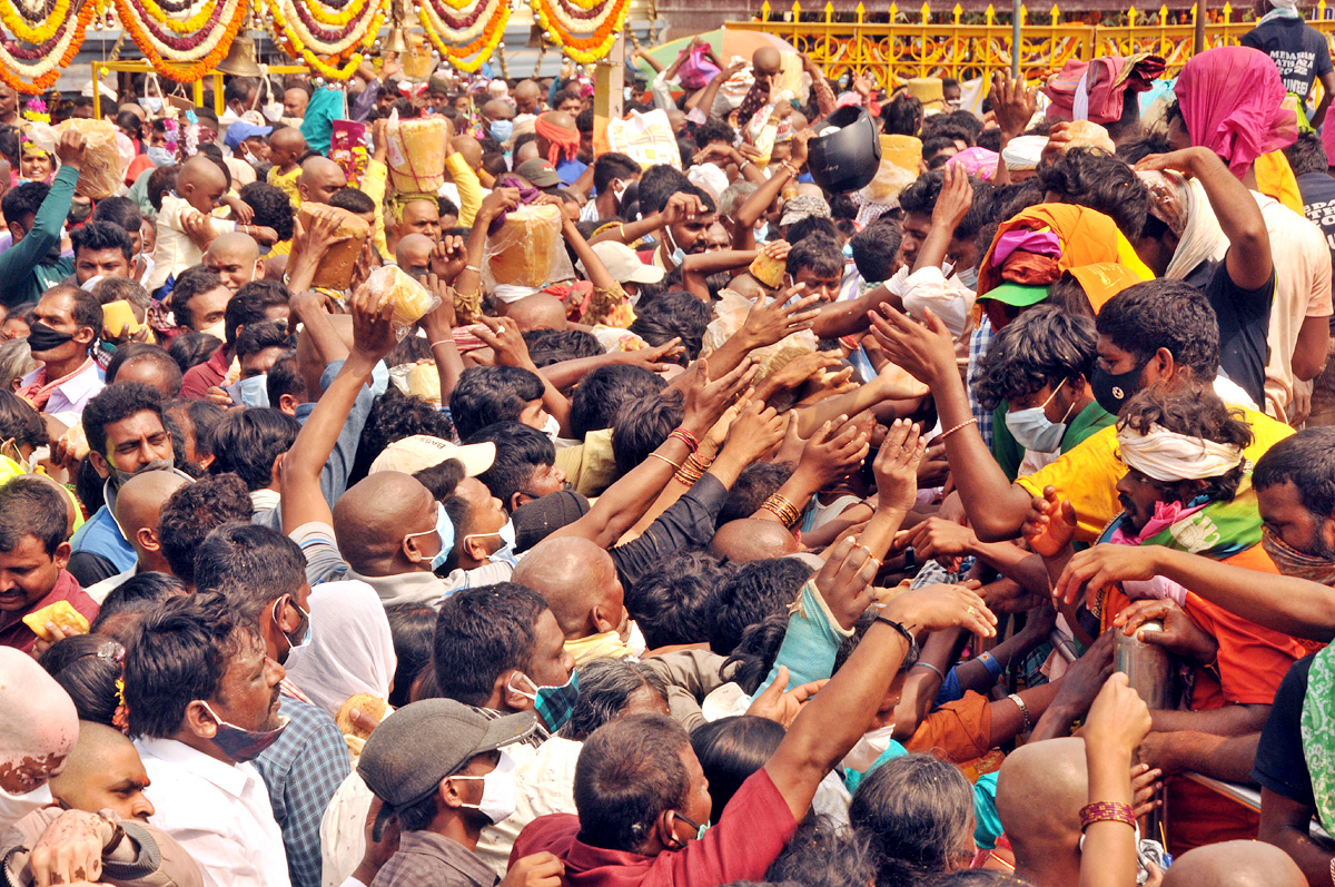 Heavy Rush at Sammakka Saralamma Jatara Photos - Sakshi14