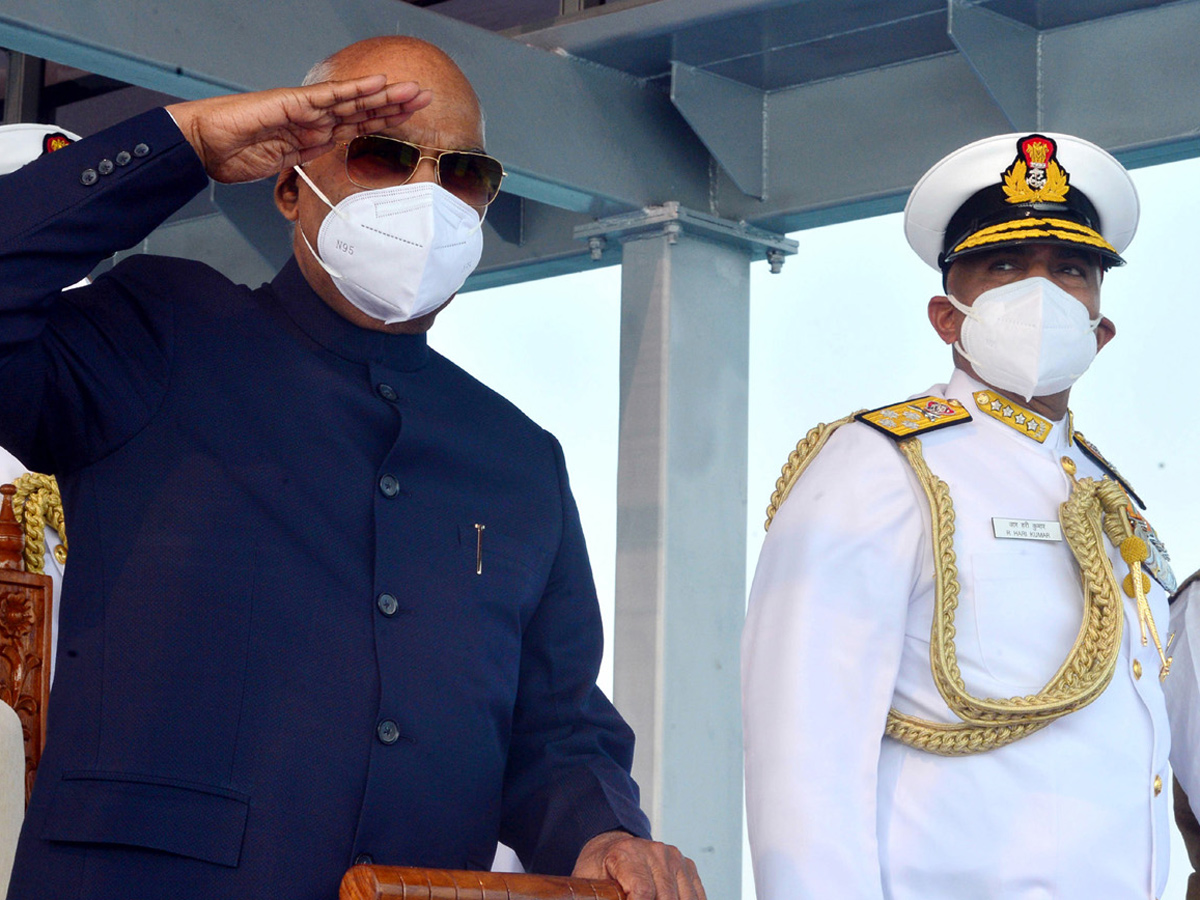 President Ram Nath Kovind conducts Fleets review in Visakhapatnam Photo Gallery - Sakshi33