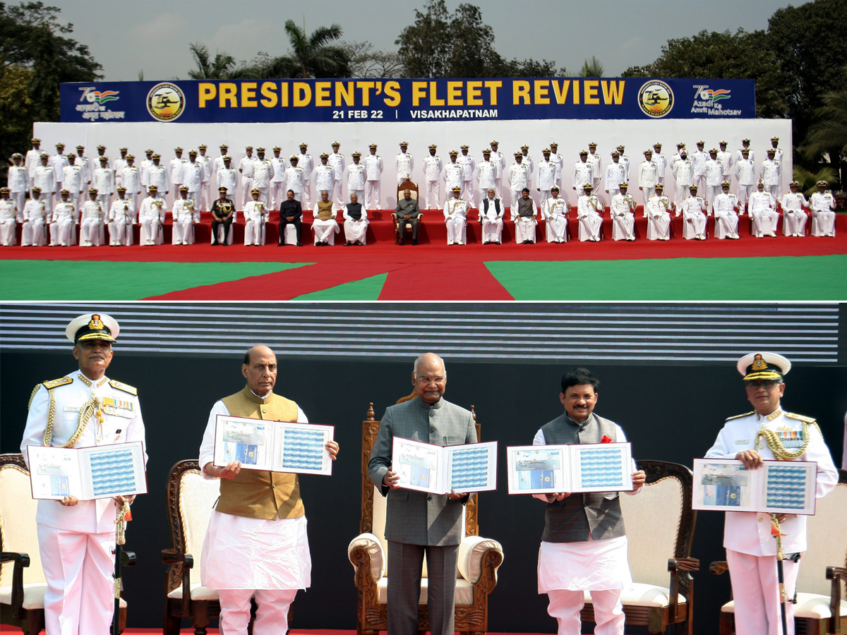 President Ram Nath Kovind conducts Fleets review in Visakhapatnam Photo Gallery - Sakshi37