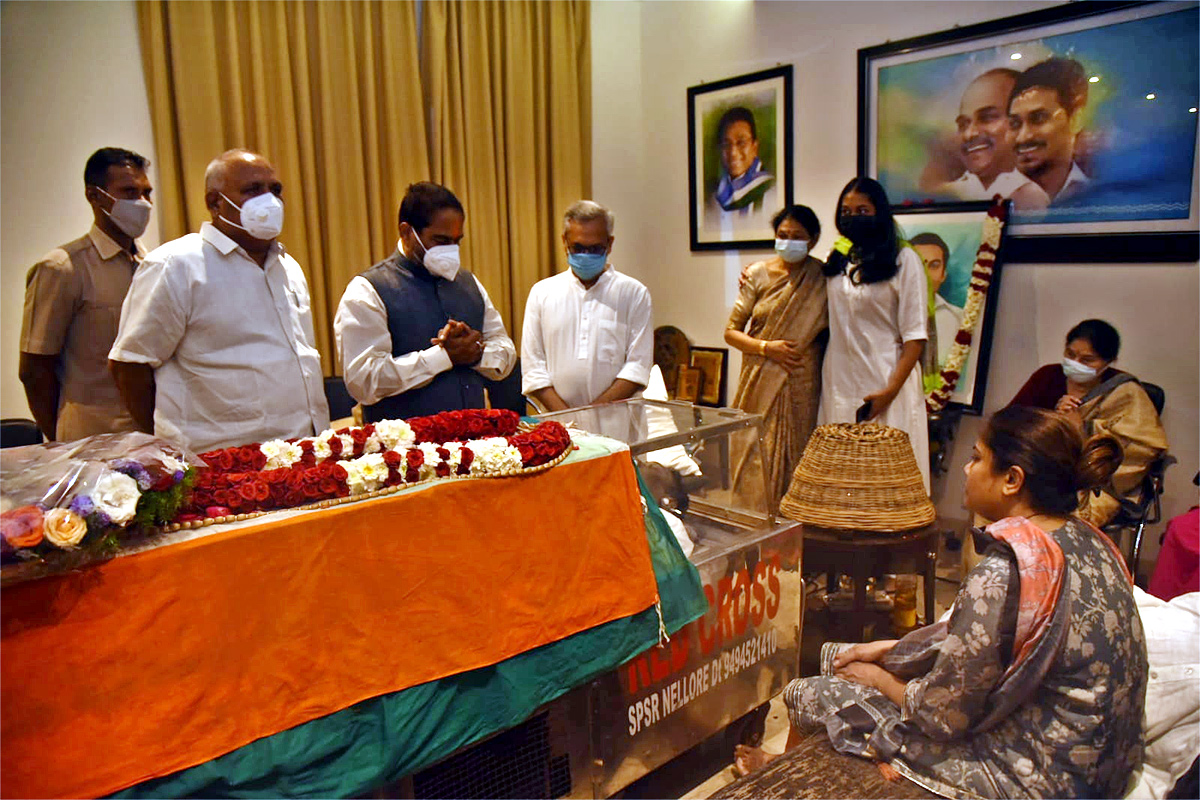 Mekapati Goutham Reddy Funeral Photos - Sakshi11