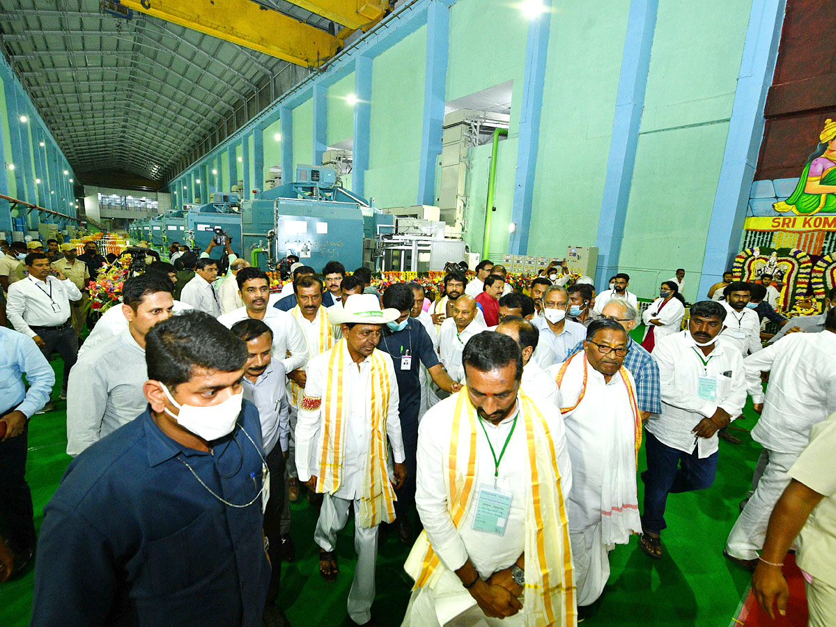 CM KCR inaugurates Mallanna Sagar reservoir in Siddipet - Sakshi16