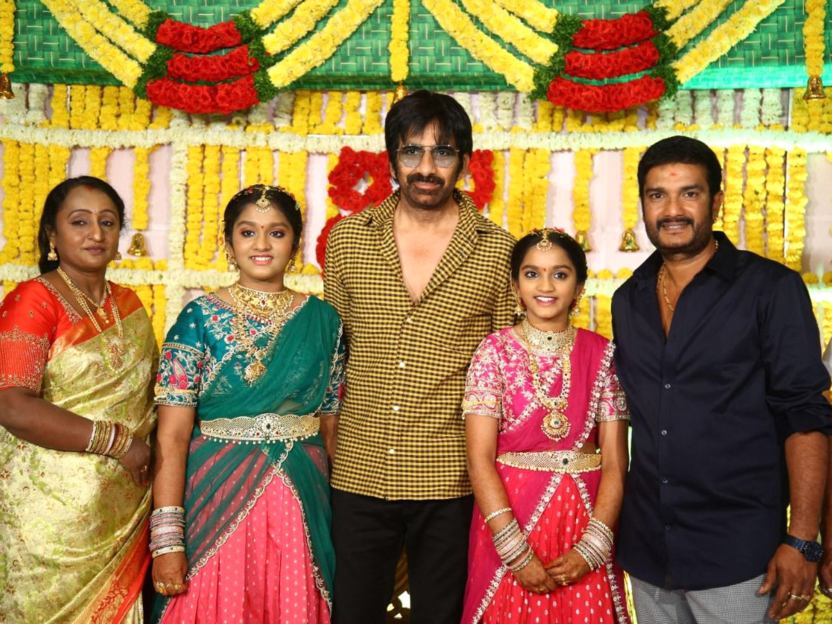 Ravi Teja Attends His Manager Daughter Event Photo Gallery - Sakshi1