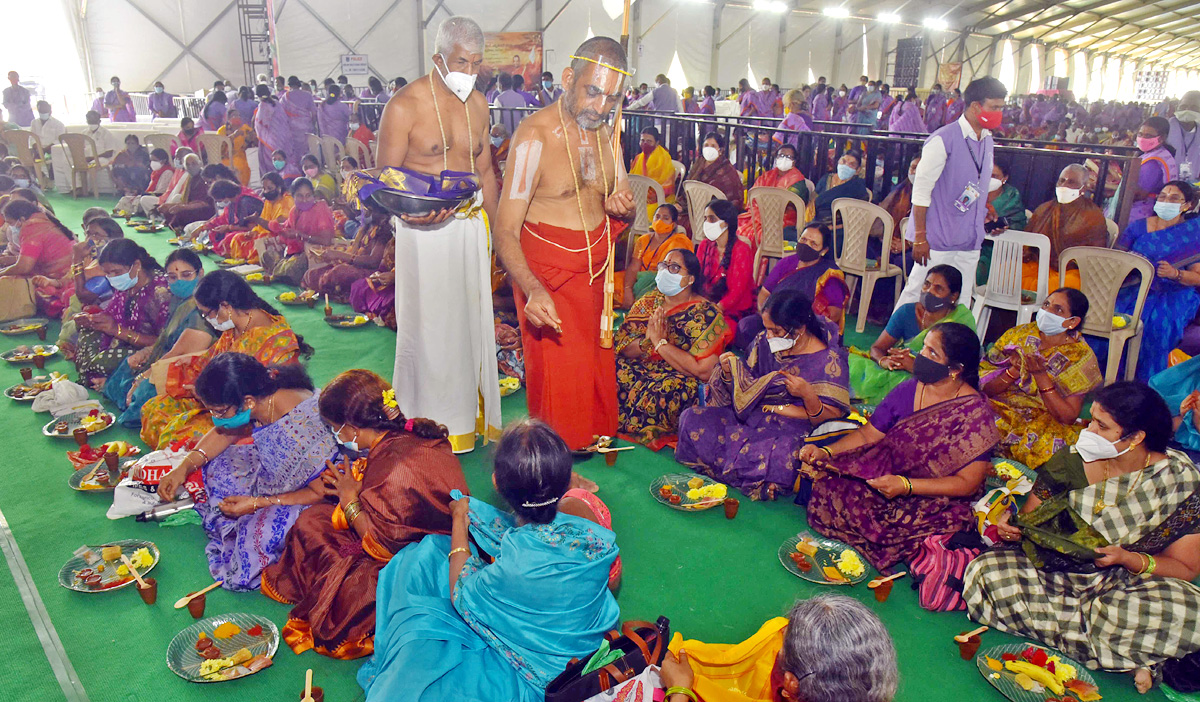 Statue of Equality Sri Ramanuja Millennium Celebrations 2nd Day Photos - Sakshi1