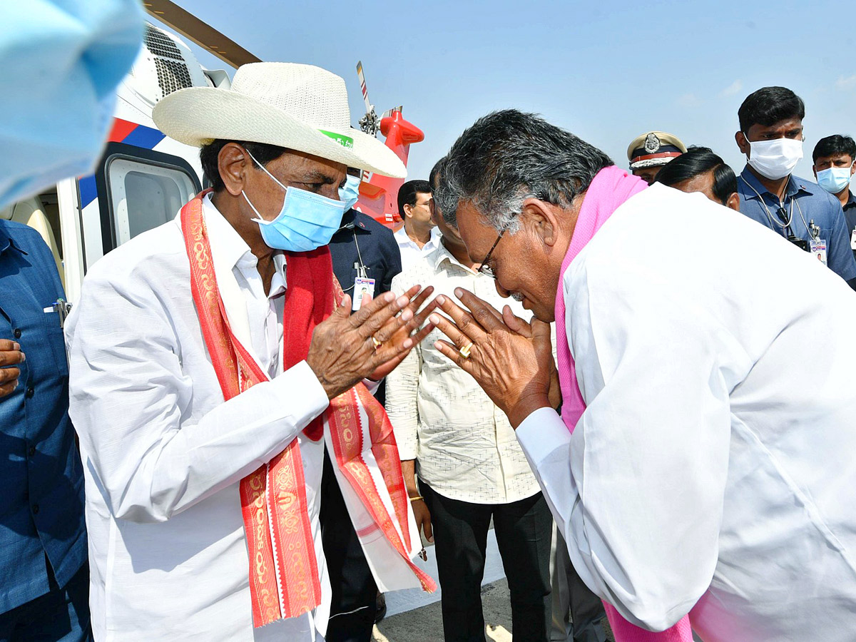 CM KCR Yadadri Tour Photos - Sakshi22