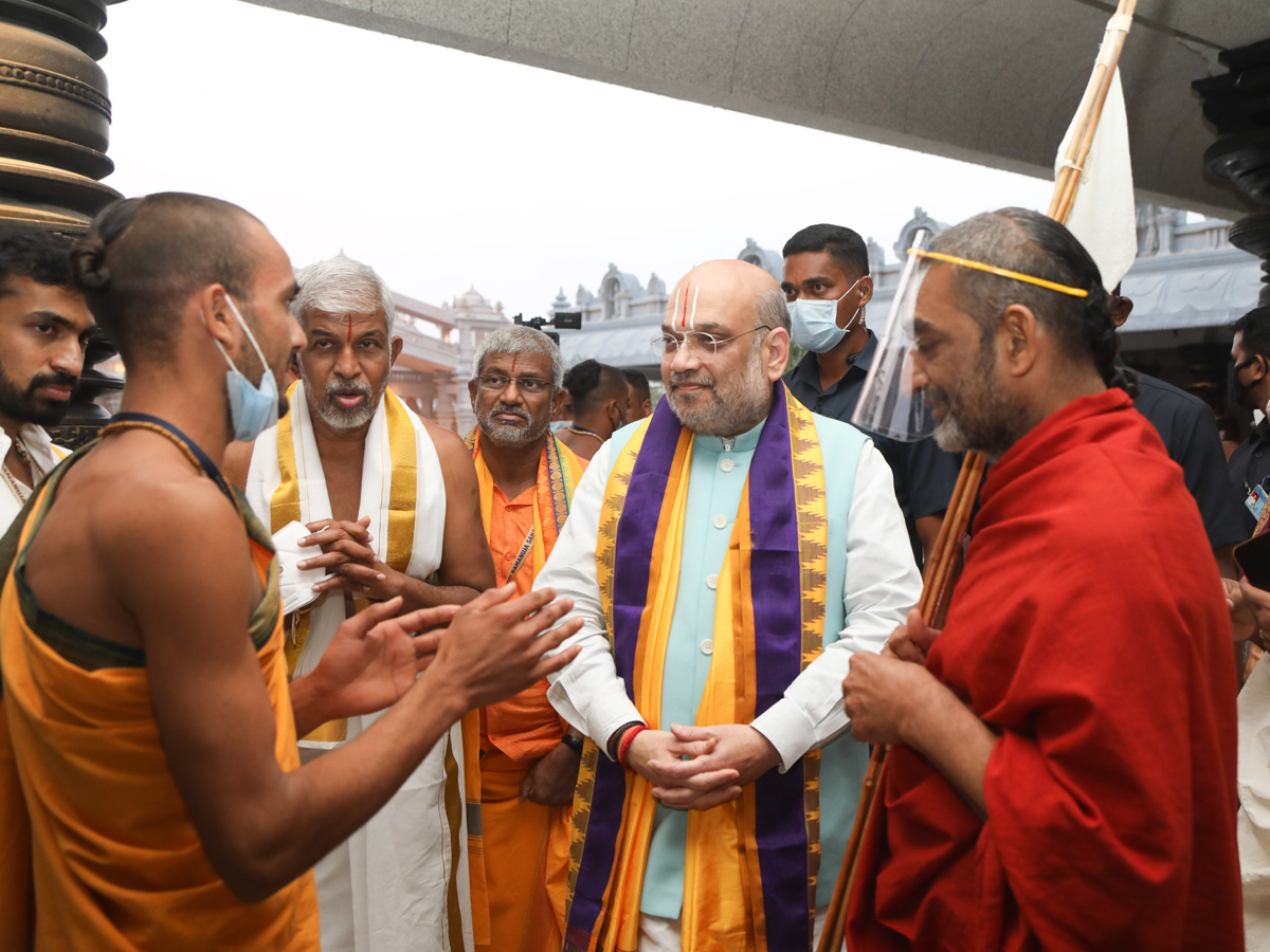 Home Minister Amit Shah visits Statue of Equality Photo Gallery - Sakshi18