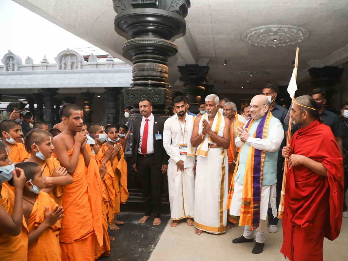 Home Minister Amit Shah visits Statue of Equality Photo Gallery - Sakshi19