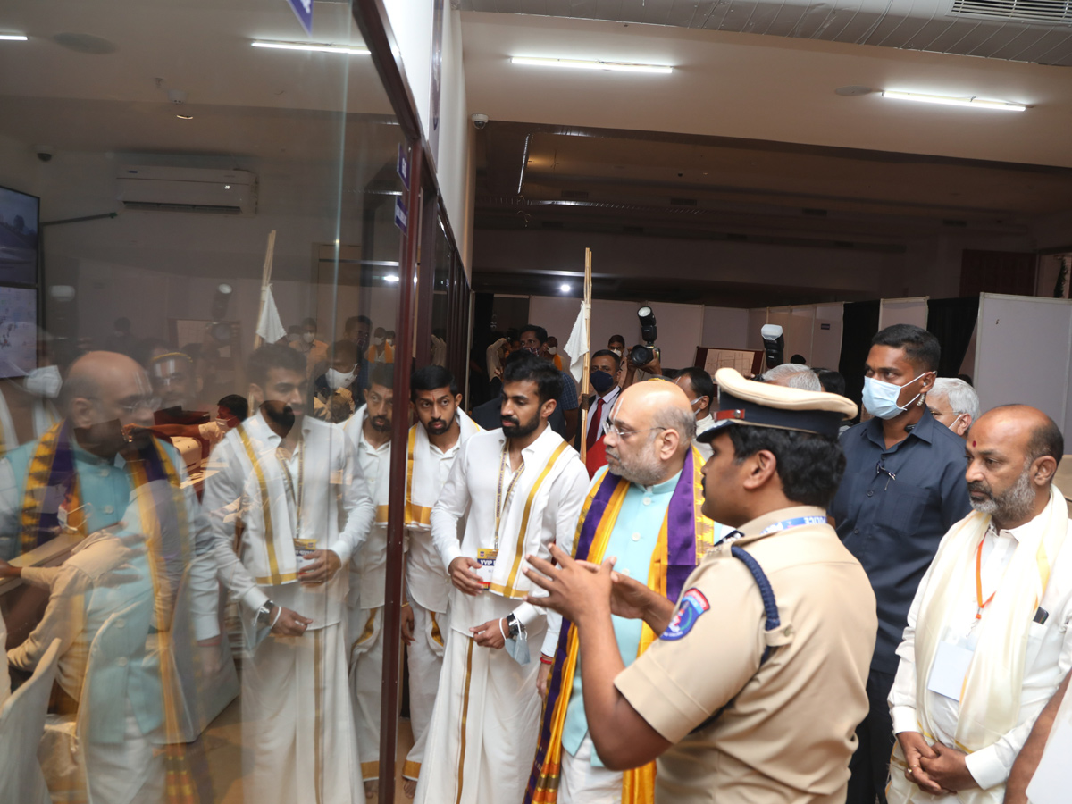 Home Minister Amit Shah visits Statue of Equality Photo Gallery - Sakshi20