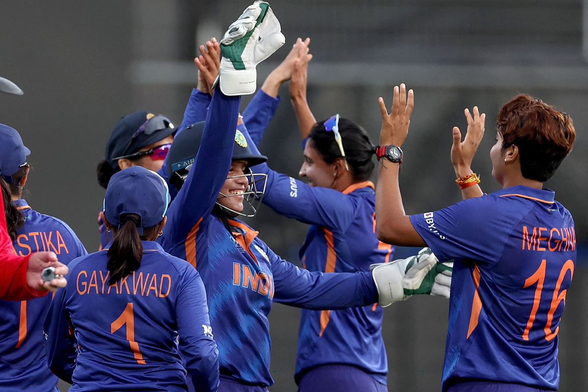 India Women won by 155 runs - Sakshi16