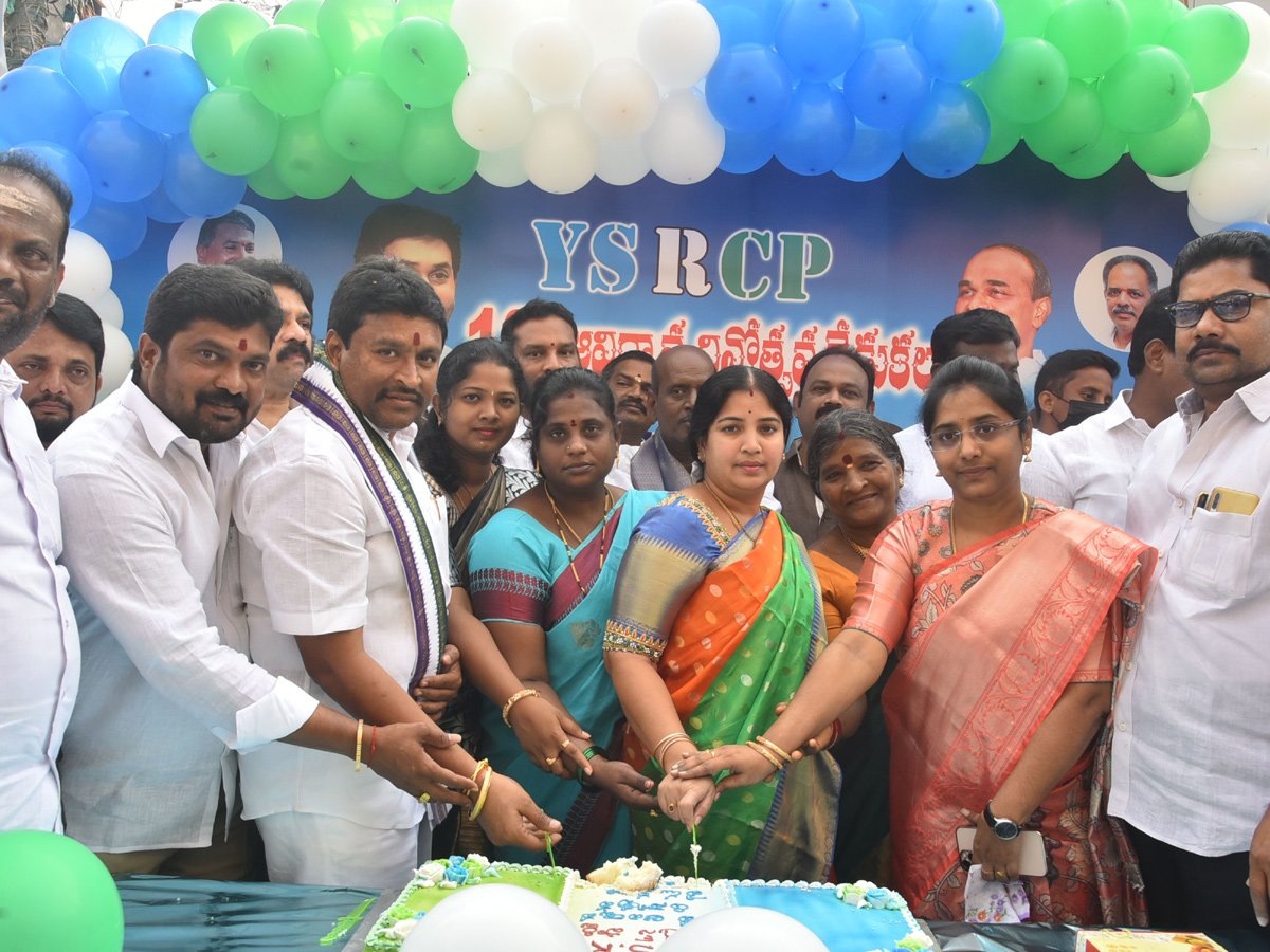 YSR Congress 12th Formation Day Celebrations Photo Gallery - Sakshi36