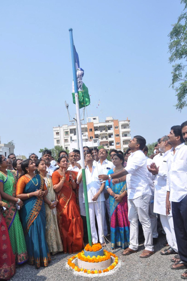 YSR Congress 12th Formation Day Celebrations Photo Gallery - Sakshi6