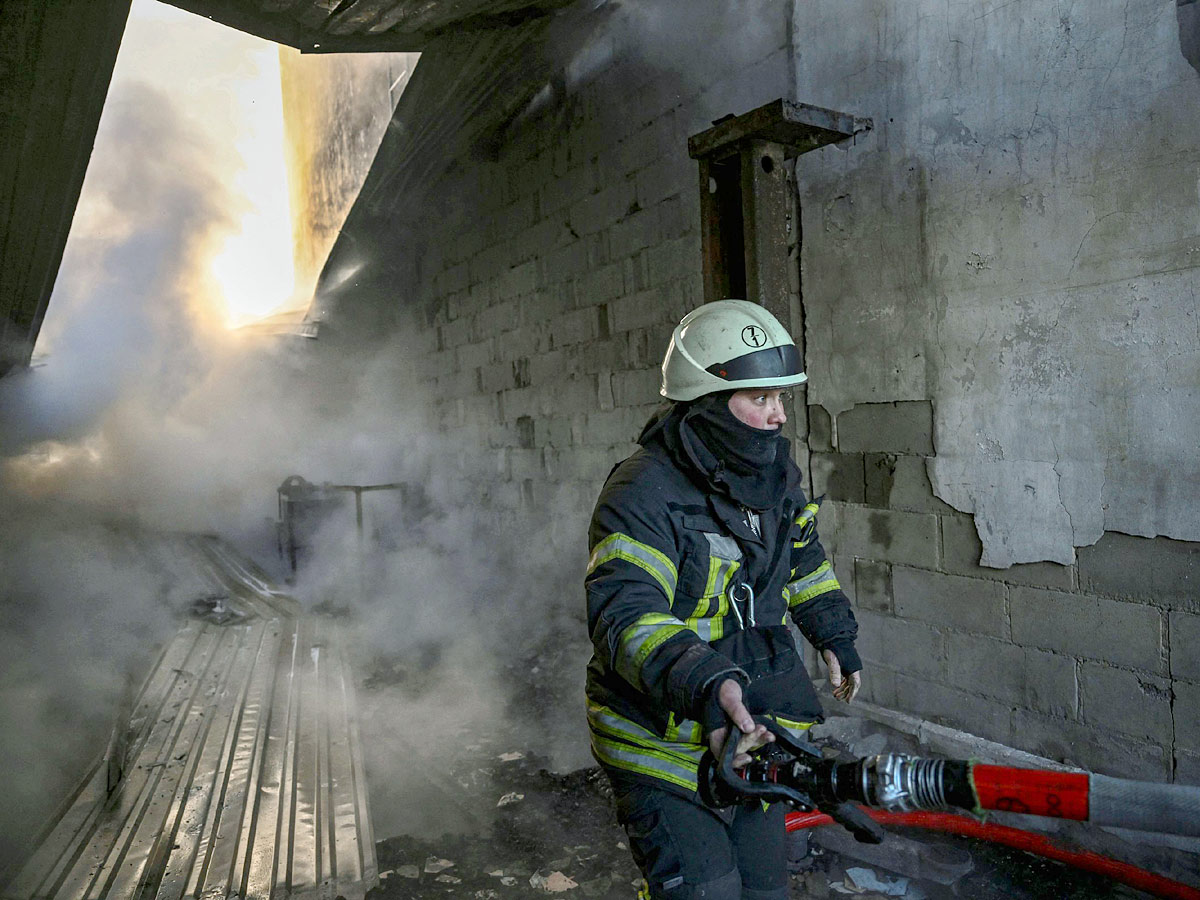 Kyiv skyline as Russian troops invade Ukraine Photo Gallery - Sakshi17