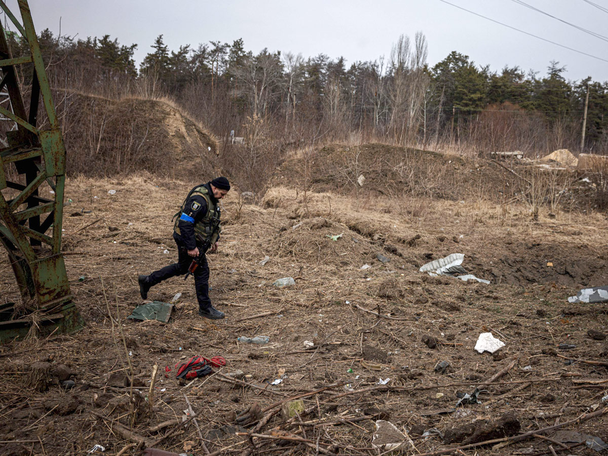 Kyiv skyline as Russian troops invade Ukraine Photo Gallery - Sakshi18