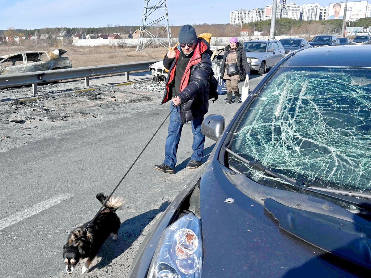 Kyiv skyline as Russian troops invade Ukraine Photo Gallery - Sakshi31