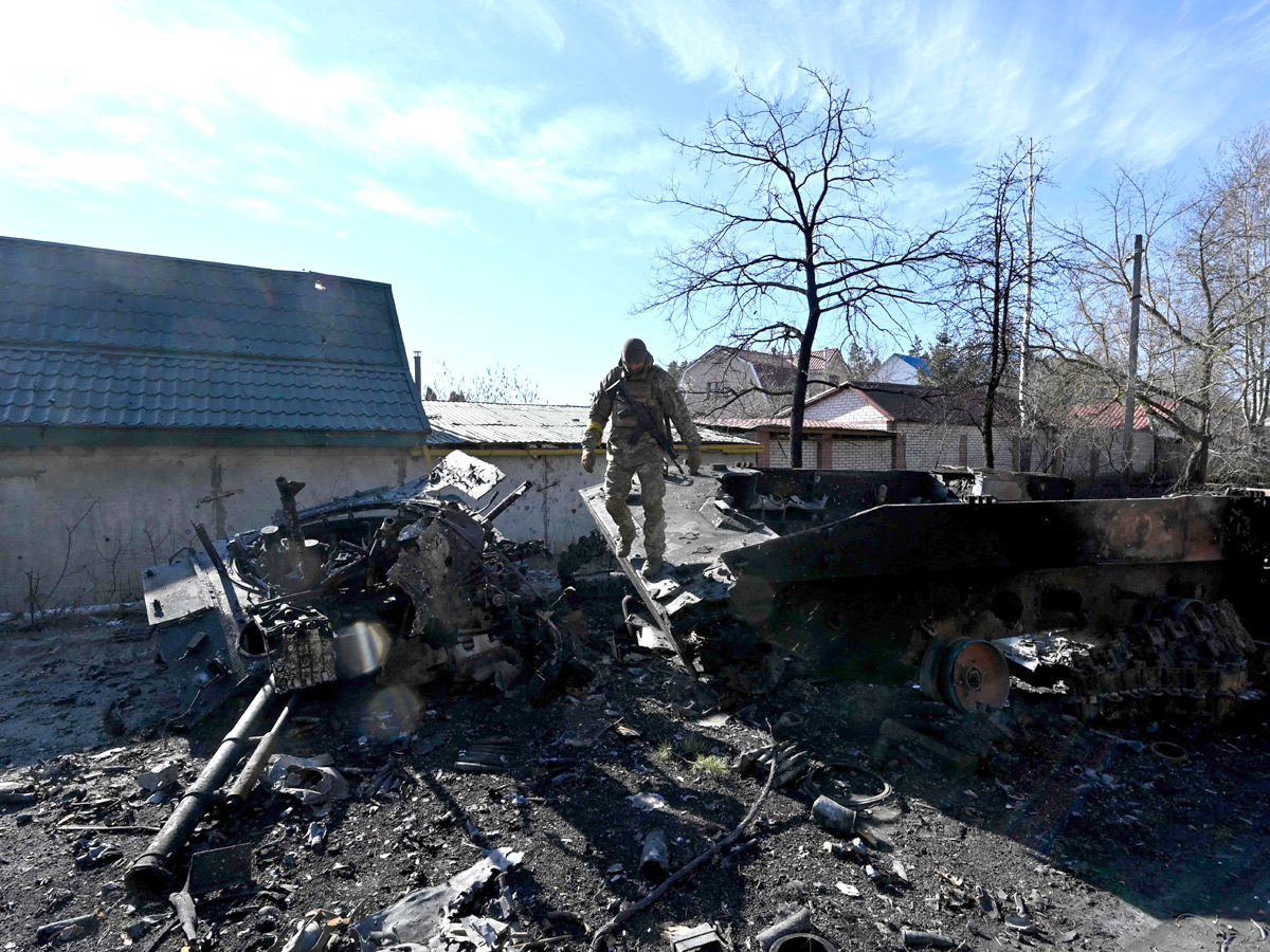 Kyiv skyline as Russian troops invade Ukraine Photo Gallery - Sakshi9