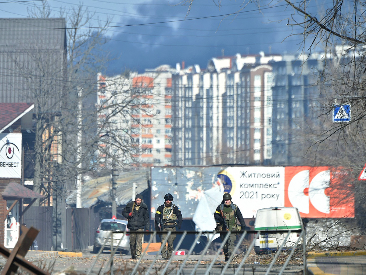 Kyiv skyline as Russian troops invade Ukraine Photo Gallery - Sakshi10