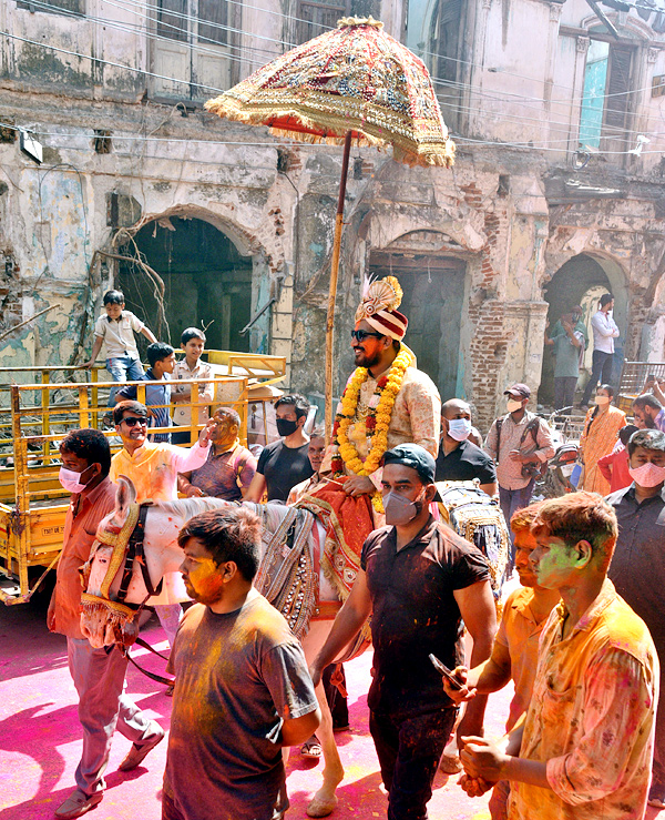 Holi Celebration In Hyderabad  - Sakshi12