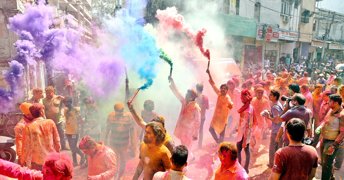 Holi Celebration In Hyderabad  - Sakshi16