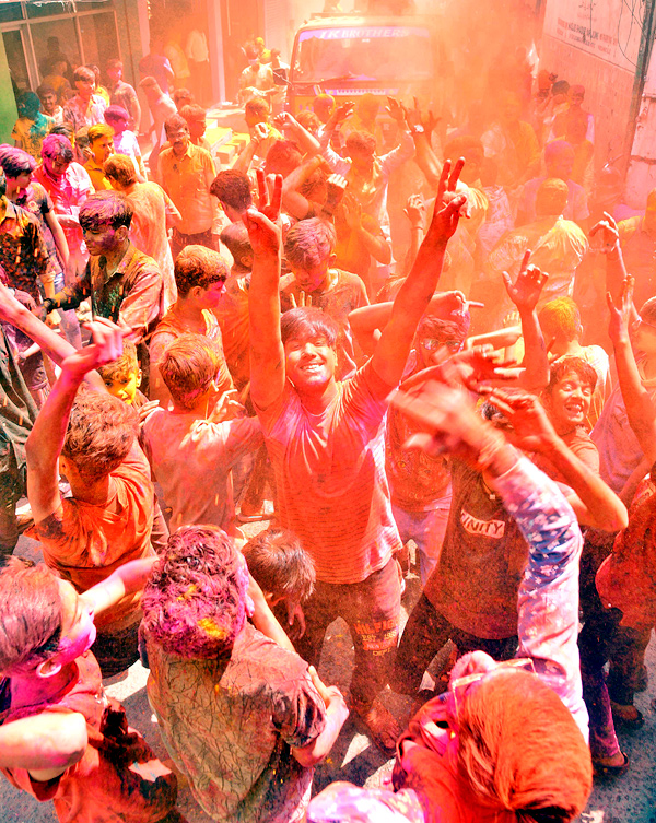 Holi Celebration In Hyderabad  - Sakshi21