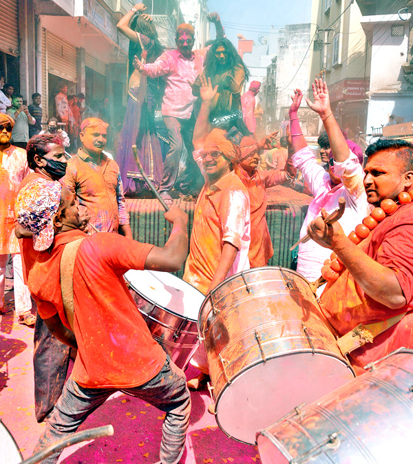 Holi Celebration In Hyderabad  - Sakshi24