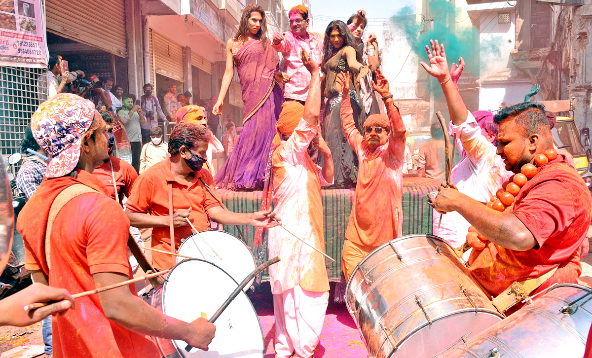 Holi Celebration In Hyderabad  - Sakshi25