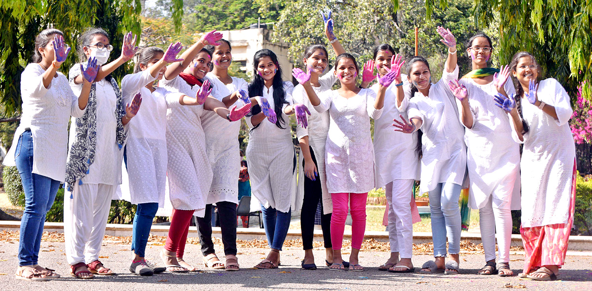 Holi Celebration In Hyderabad  - Sakshi3